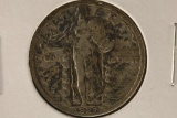 1927 SILVER STANDING LIBERTY QUARTER