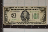 1934 US $100 FRN GREEN SEAL BILL