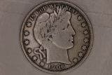 1906-D SILVER BARBER HALF DOLLAR (FINE)