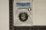 2001-SILVER KENNEDY HALF DOLLAR PCGS PR69 DCAM