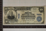 SERIES 1902 US $10 LARGE SIZE NATIONAL CURRENCY