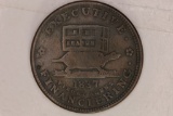 1837 HARD TIMES TOKEN EXECUTIVE FINANCIERING