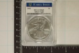 2022 AMERICAN SILVER EAGLE PCGS MS69 EARLY
