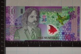 2013 CU KAMBERRA 10 NUMISMAS COLORIZED POLYMER