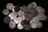 50-ASSORTED CUBA 10 CENTAVO UNC COINS: 1994-