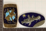 1981 & 1990 RUSSIAN METAL ORBITAL SPACE MEDALS