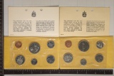 2 CANADA (PF LIKE) SETS: 1968 AND 1970 WITH