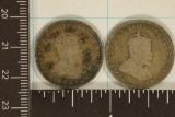 2-1910 AUSTRALIA SILVER 1 SHILLING .336 OZ. ASW