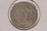 1866 THREE CENT PIECE (NICKEL)