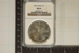 1995 AMERICAN SILVER EAGLE NGC MS69