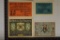 4 CRISP UNC GERMAN NOTGELDS: 1-10 PFENNIG, 2-25