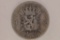 1867 BELGIUM SILVER 1 FRANC .1342 OZ. ASW