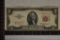 1953-A US $2 RED SEAL STAR NOTE CRISP UNC