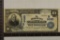 1907 US $10 NATIONAL CURRENCY, BLUE SEAL.