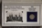1901 SILVER BARBER HALF DOLLAR IN INFO CARD WITH
