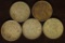 5-1941 NETHERLAND-INDIES SILVER 1/4 GULDENS .368