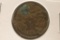 1853 US HALF CENT DAMAGED