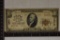 1929 US $10 NATIONAL CURRENCY OF NEW YORK, NY
