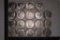 19-1964 JFK 90% SILVER UNC HALF DOLLARS. 6.974
