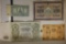 4 VINTAGE RUSSIAN BILLS: 1912-500 KOPEK, 1920-500