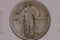 1927 SILVER STANDING LIBERTY QUARTER