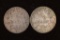 1911-E & 1916-J GERMAN SILVER 1/2 MARK COINS