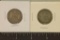 1917 & 1922 GREAT BRITAIN SILVER 1 SHILLINGS: .258