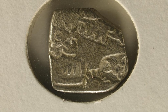 INDIA SILVER PUNCH COIN FROM 400B.C.-100A.D.