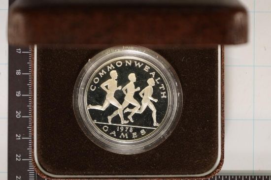 1978 WESTERN SAMOA 1 TALA PF STERLING SILVER COIN