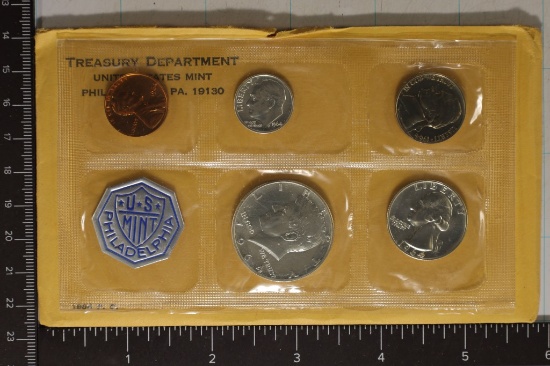 1964 US SILVER PROOF SET (WITH ENVELOPE)