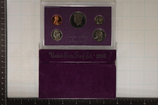 1985 US PROOF SET (WITH BOX)