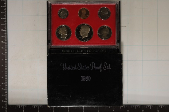 1980 US PROOF SET (WITH BOX)