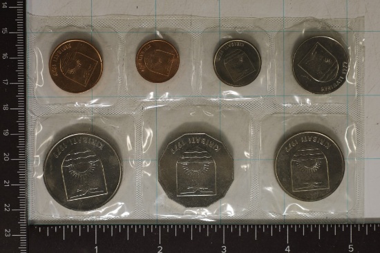 1979 KIRIBATI 7 COIN UNC SET IN SEALED PLASTIC
