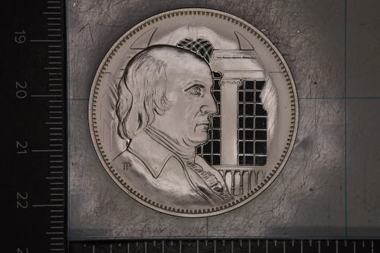 1.1 OZ. PF STERLING SILVER OFFICIAL MEDAL OF THE