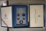 1987 US PRESTIGE PROOF SET WITH BOX AND