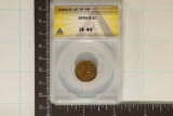 1954-D LINCOLN WHEAT CENT ANACS EXTRA FINE45