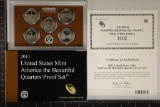 2011 AMERICA THE BEAUTIFUL QUARTERS PF SET