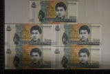 5-2022 CAMBODIA 200 RIELS COLORIZED CRISP UNC,