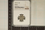1942-D SILVER MERCURY DIME NGC XF45