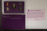 1992 US PROOF SET (WITH BOX) & WITH CERTIFICATE