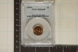 1955-S LINCOLN WHEAT CENT PCGS MS66RD