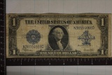 US LARGE SIZE 1923 $1 SILVER CERTIFICATE BLUE SEAL