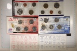 2001 US MINT SET (UNC) P/D (WITH ENVELOPES)