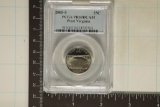 2005-S WEST VIRGINIA QUARTER PCGS PR69 DCAM