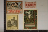 4 CRISP UNC GERMAN NOTGELDS: 2-10 PFENNIGS AND