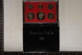 1980 US PROOF SET (WITH BOX)