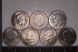 6-1971 & 1-1971-D IKE UNC DOLLARS