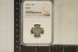 1941 SILVER MERCURY DIME NGC XF45