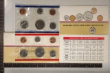 1986 US MINT SET (UNC) P/D (WITH ENVELOPE) AND