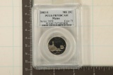 2003-S MAINE US QUARTER PCGS PR70 DCAM
